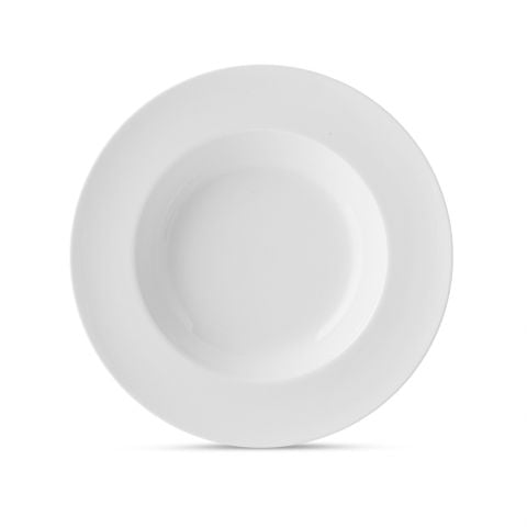  Đĩa sâu lòng 28,1cm dung tích 740ml ăn pasta sứ xương | Plain White 4850L - 97301 