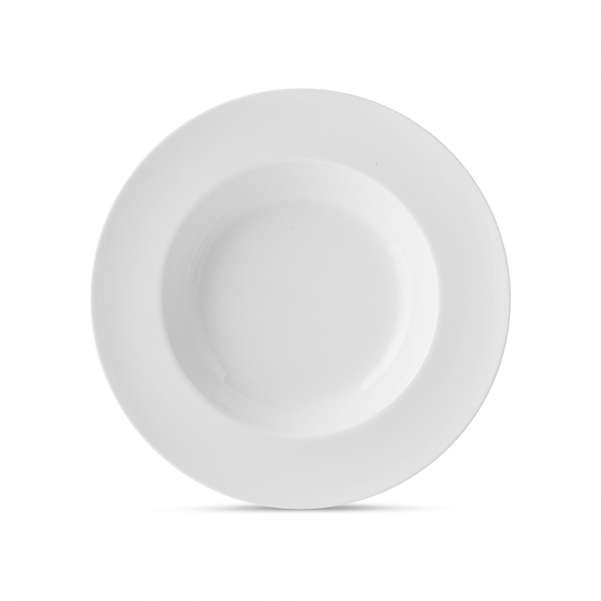  Đĩa sâu lòng 24,7cm dung tích 430ml sứ xương | Plain White 4850L - 93898 