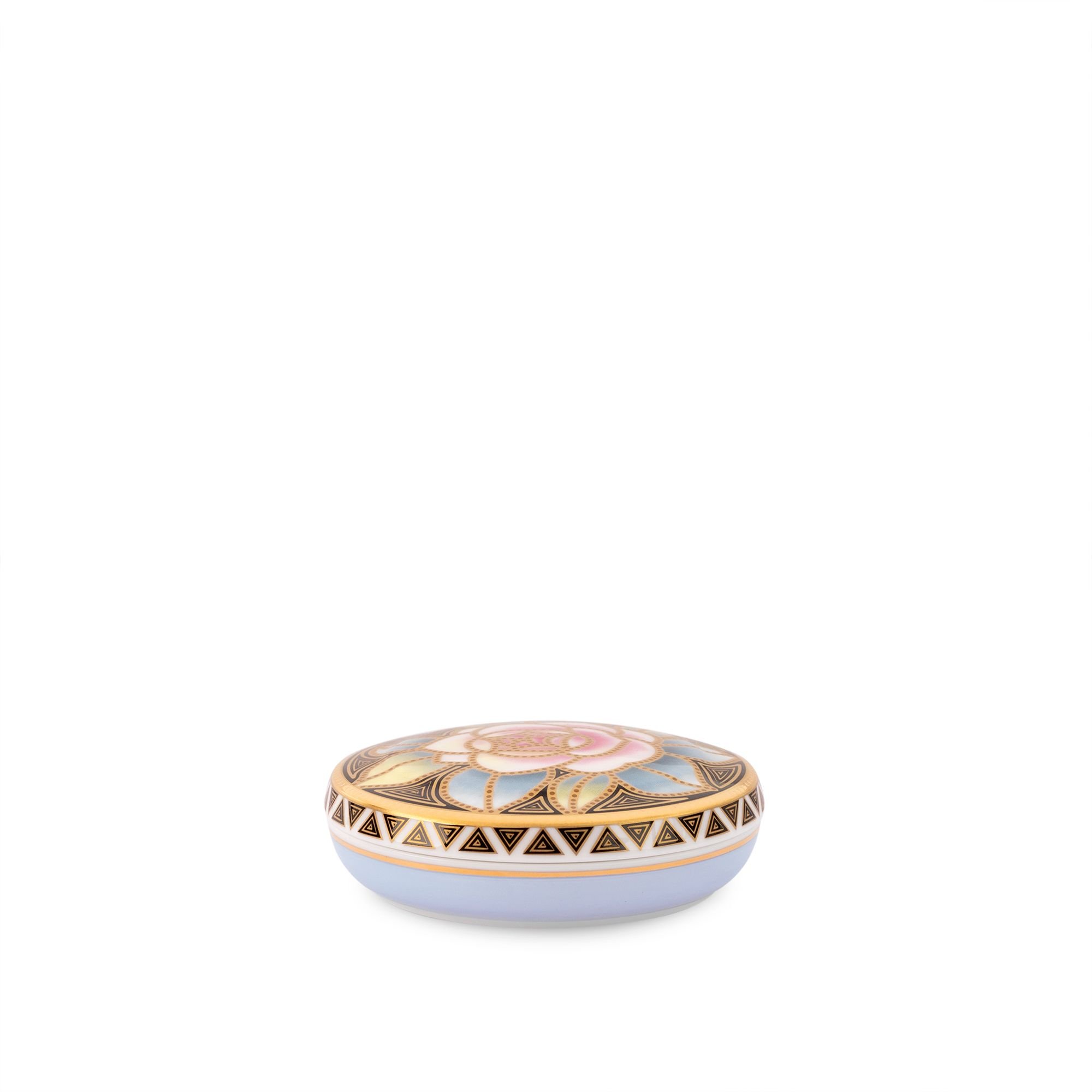  Hộp đựng kẹo/trà cỡ nhỏ sứ trắng cao  | The Homage Collection H-889J - T55019 