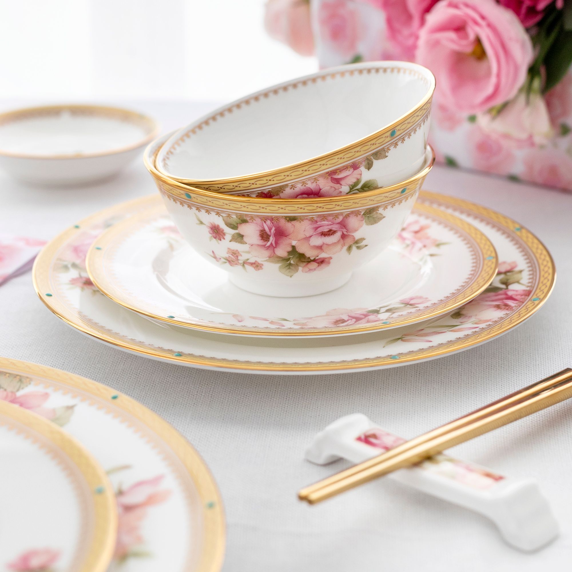  Dụng cụ gác đũa dài 9,4cm sứ xương | Hertford 4861L - 97369 