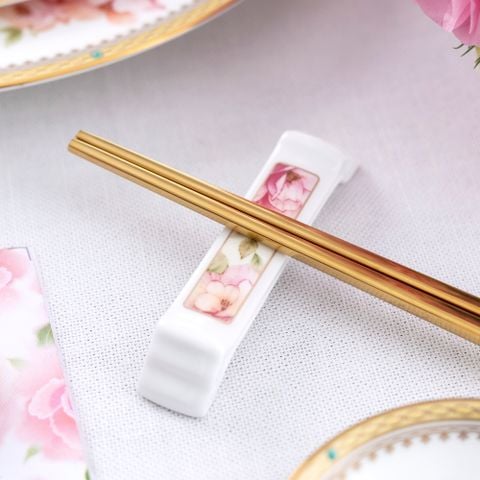  Dụng cụ gác đũa dài 9,4cm sứ xương | Hertford 4861L - 97369 