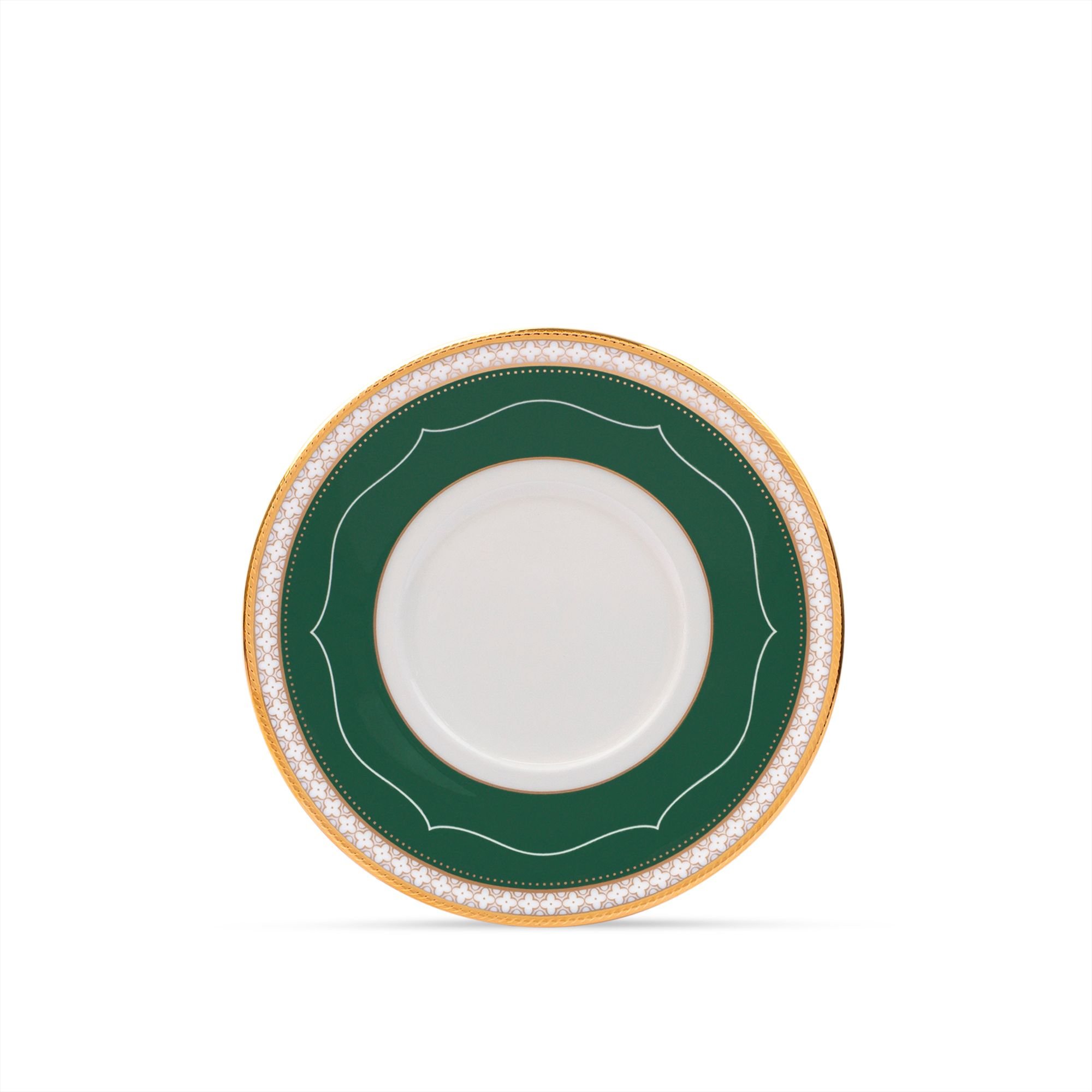  Bộ chén trà (tách trà) dung tích 245ml (Đỏ - Xanh) kèm đĩa lót sứ xương | Trefolio HC 4977-12L - P93686 