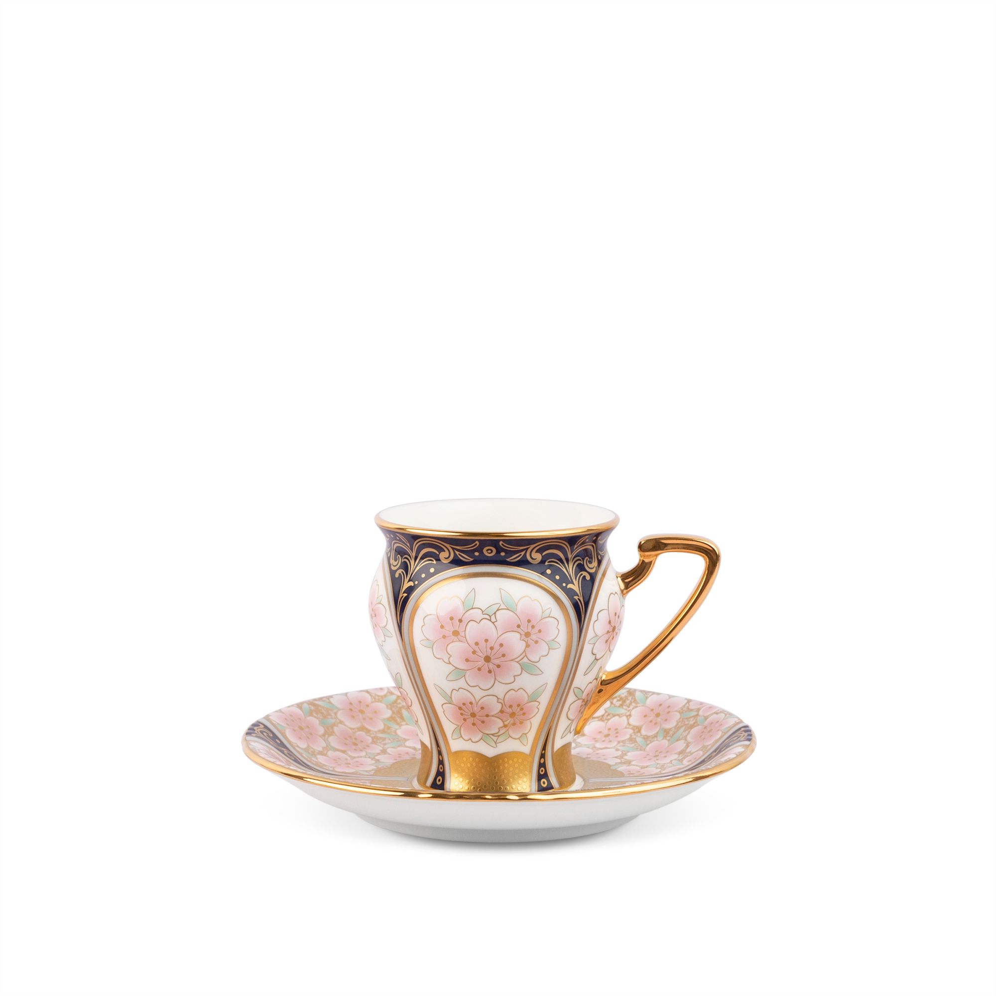  Chén trà (tách trà) kèm đĩa lót dung tích 180ml sứ xương | The Homage Collection H-881J-T52520 