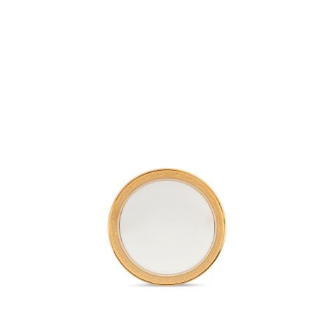  Đĩa tròn 9,8cm đựng nước chấm, gia vị sứ trắng | Crestwood Gold 4167L - 91419 