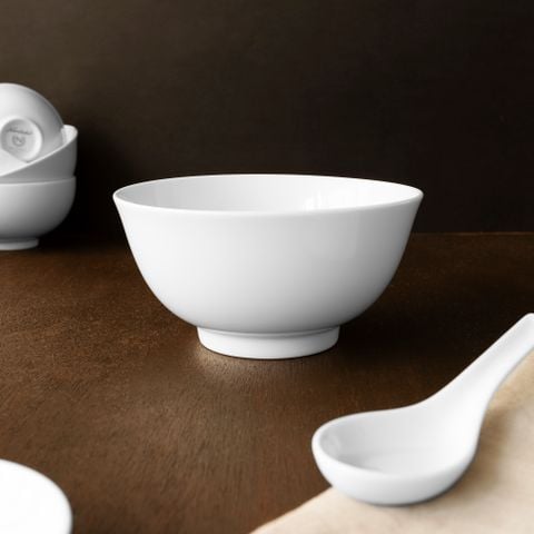  Bát mỳ (tô mỳ) đường kính 16,2cm dung tích 850ml sứ trắng | Art Stage 4257L - 91895 
