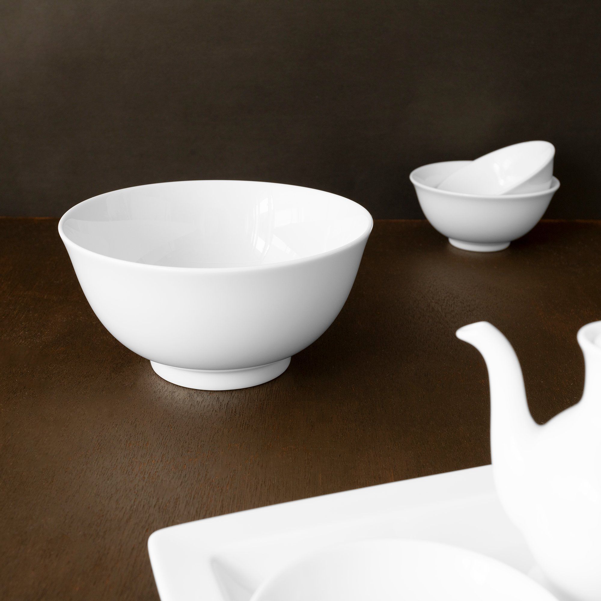  Bát mỳ (tô mỳ) đường kính 16,2cm dung tích 850ml sứ trắng | Art Stage 4257L - 91895 