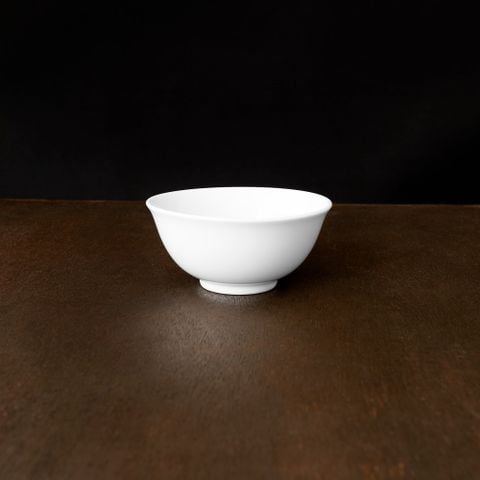  Bát (chén) 10,7cm dung tích 220ml đựng nước chấm, soup sứ trắng | Art Stage 4257L - 91482 