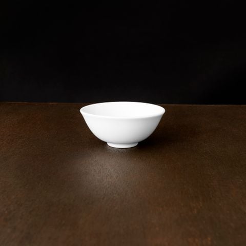  Bát (chén) 9,8cm dung tích 140ml đựng nước chấm, gia vị sứ trắng | Art Stage 4257L - 91484 