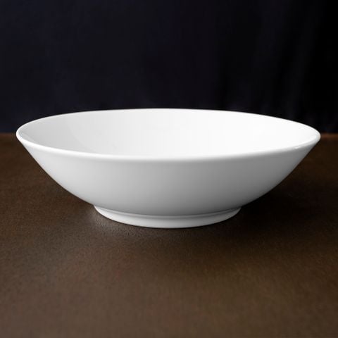  Bát canh (tô canh) dáng loe 21,1cm dung tích 1.000ml sứ trắng | Art Stage 3-336L - 91909 