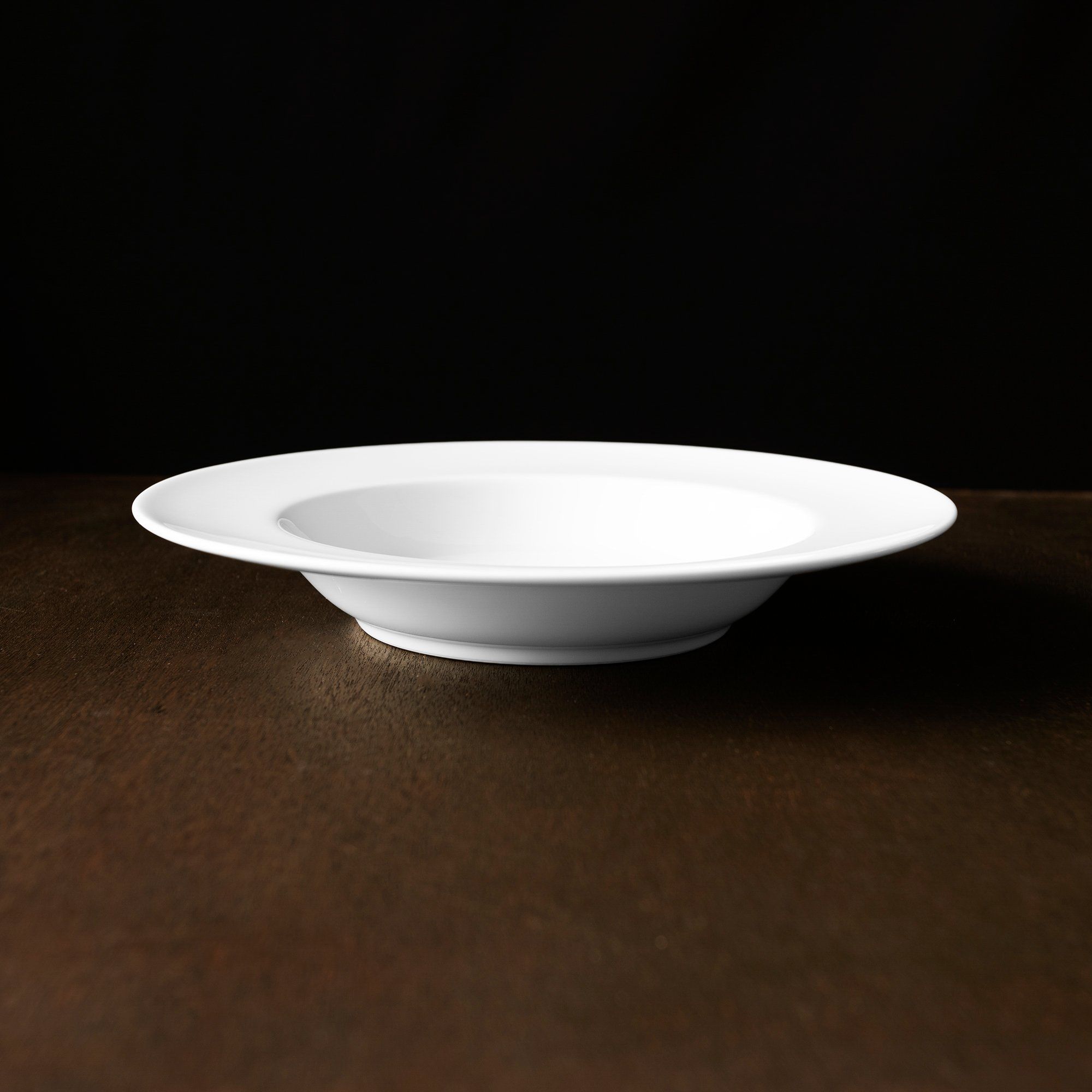  Đĩa sâu lòng 24,4cm dung tích 380ml sứ trắng | Art Stage 1609L - 91177 