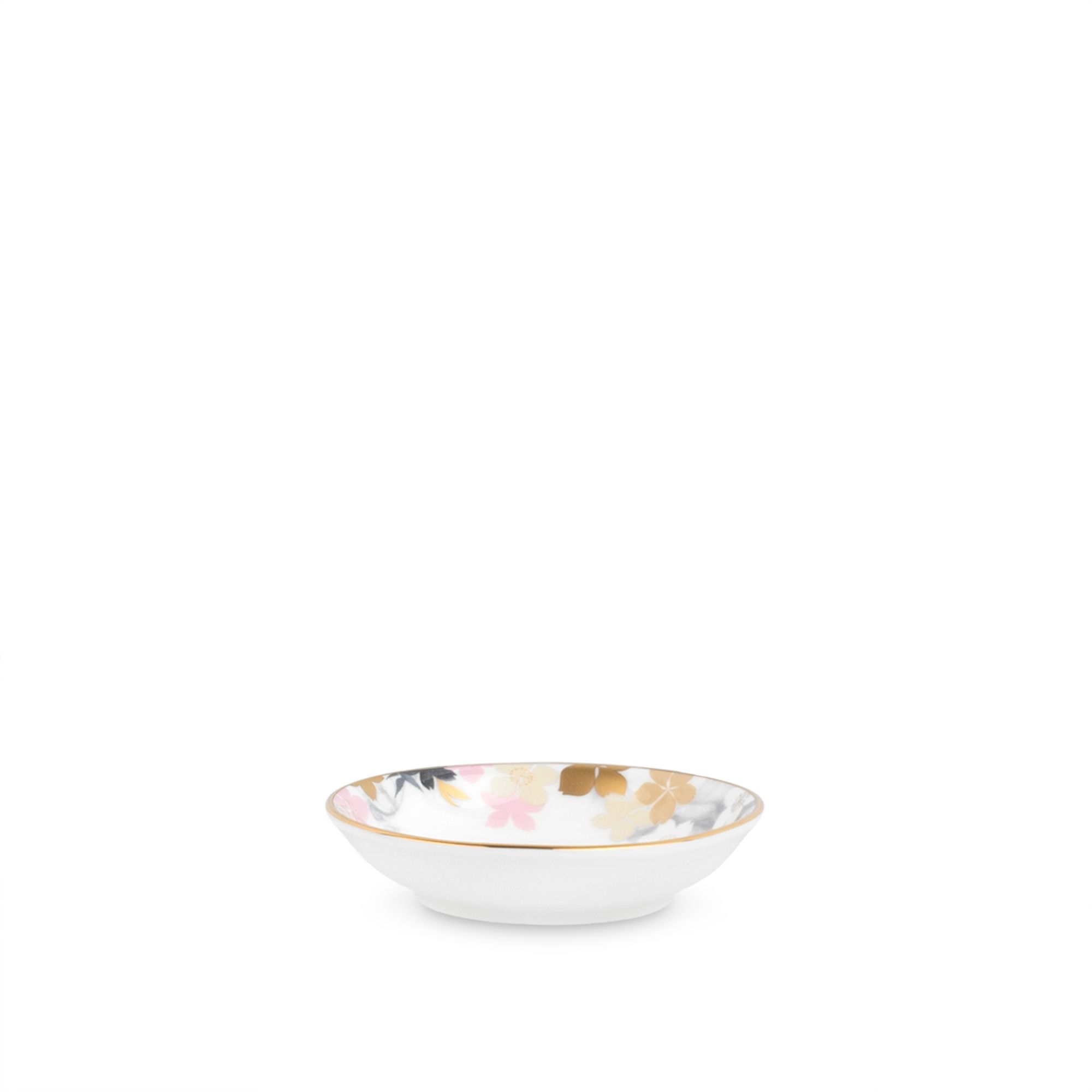  Đĩa tròn 9,7cm đựng nước chấm, gia vị sứ xương | Moonlit Blossoms 4969L - 59714A 