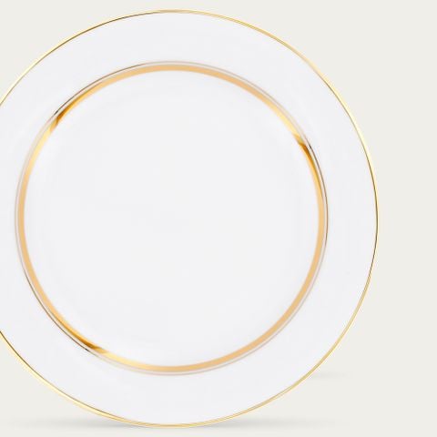  Đĩa tròn cỡ lớn đường kính 26,9cm sứ trắng | Gloria L553L - 91320 