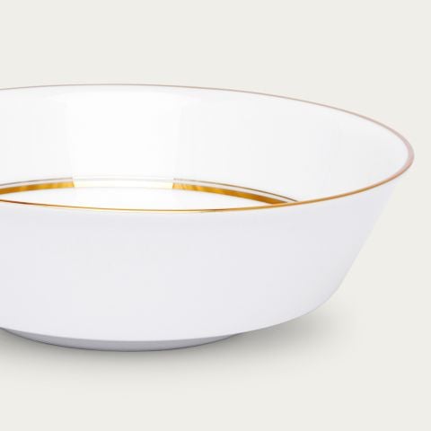  Bát canh (tô canh) tròn 22,7cm dung tích 1.600ml sứ trắng | Gloria L553L - 91908 