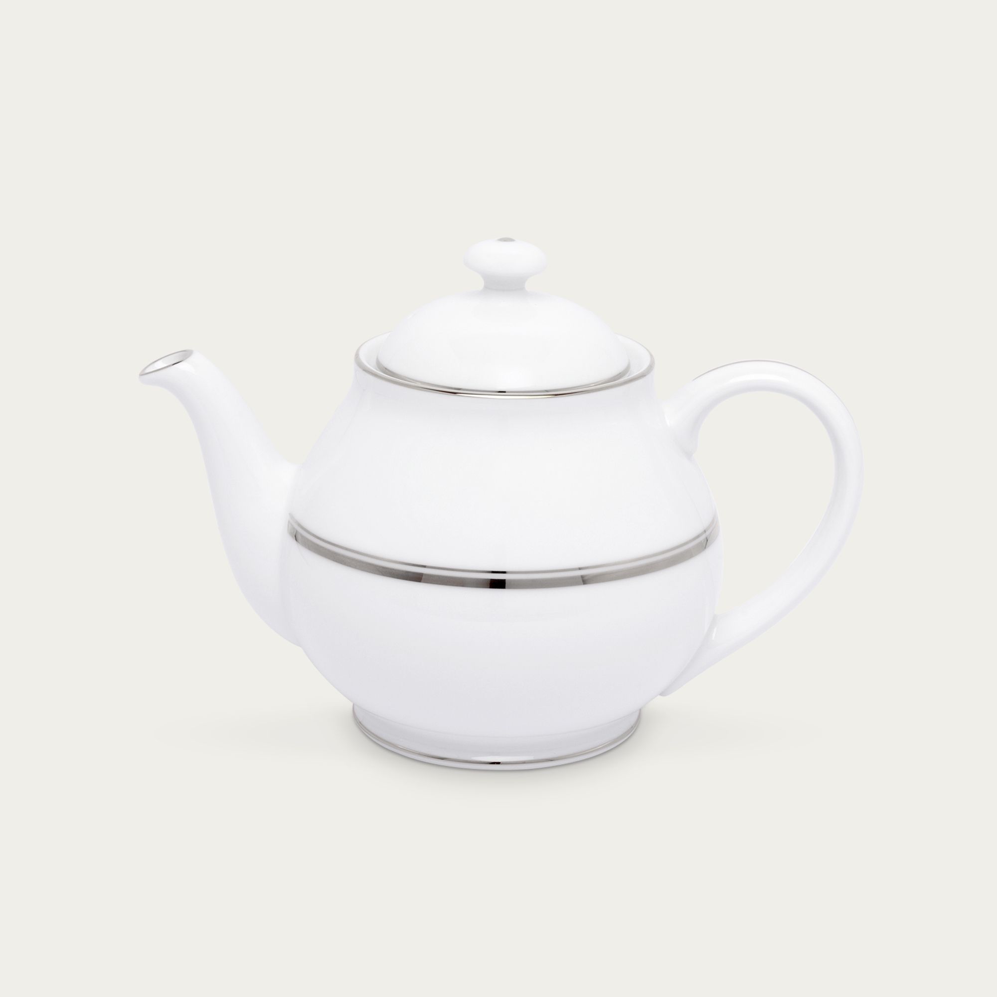  Ấm trà (bình trà) nhỏ dung tích 780ml sứ trắng | Galaxy L554L - 91160 