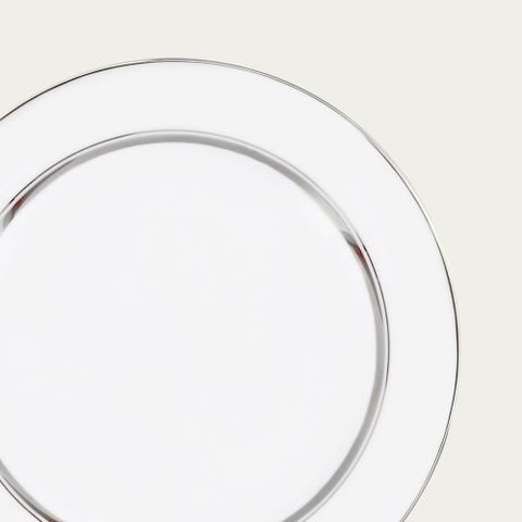 Đĩa tròn cỡ lớn đường kính 26,9cm sứ trắng | Galaxy L554L - 91320 