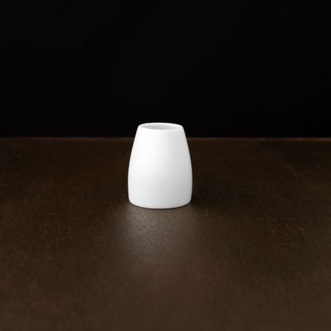  Lọ đựng tăm đường kính 5cm, cao 6cm sứ trắng | Art Stage 3-753L - 96778 