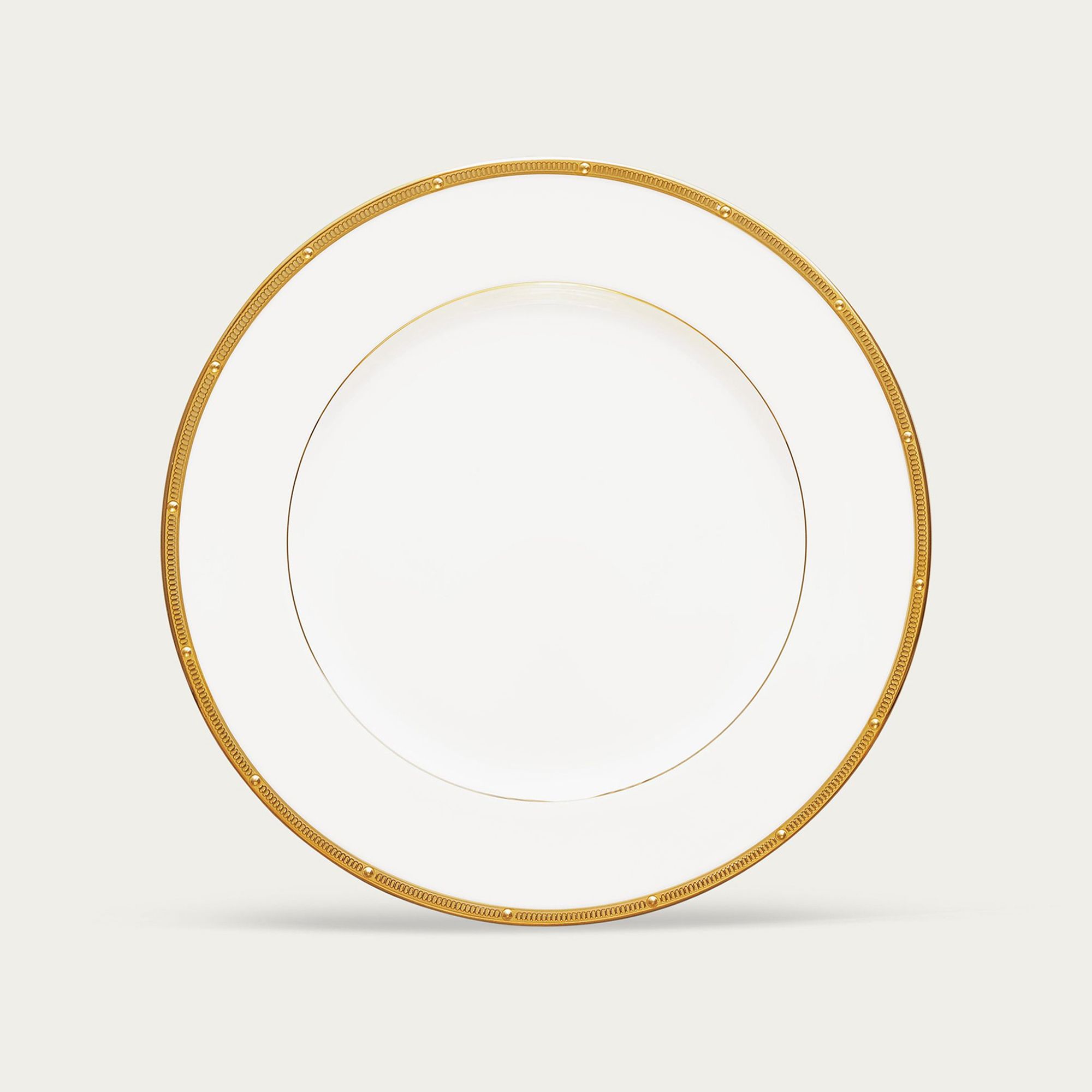  Đĩa tròn cỡ vừa (loại đặc biệt) đường kính 23,4cm sứ xương | Rochelle Gold 4796L - 97216 