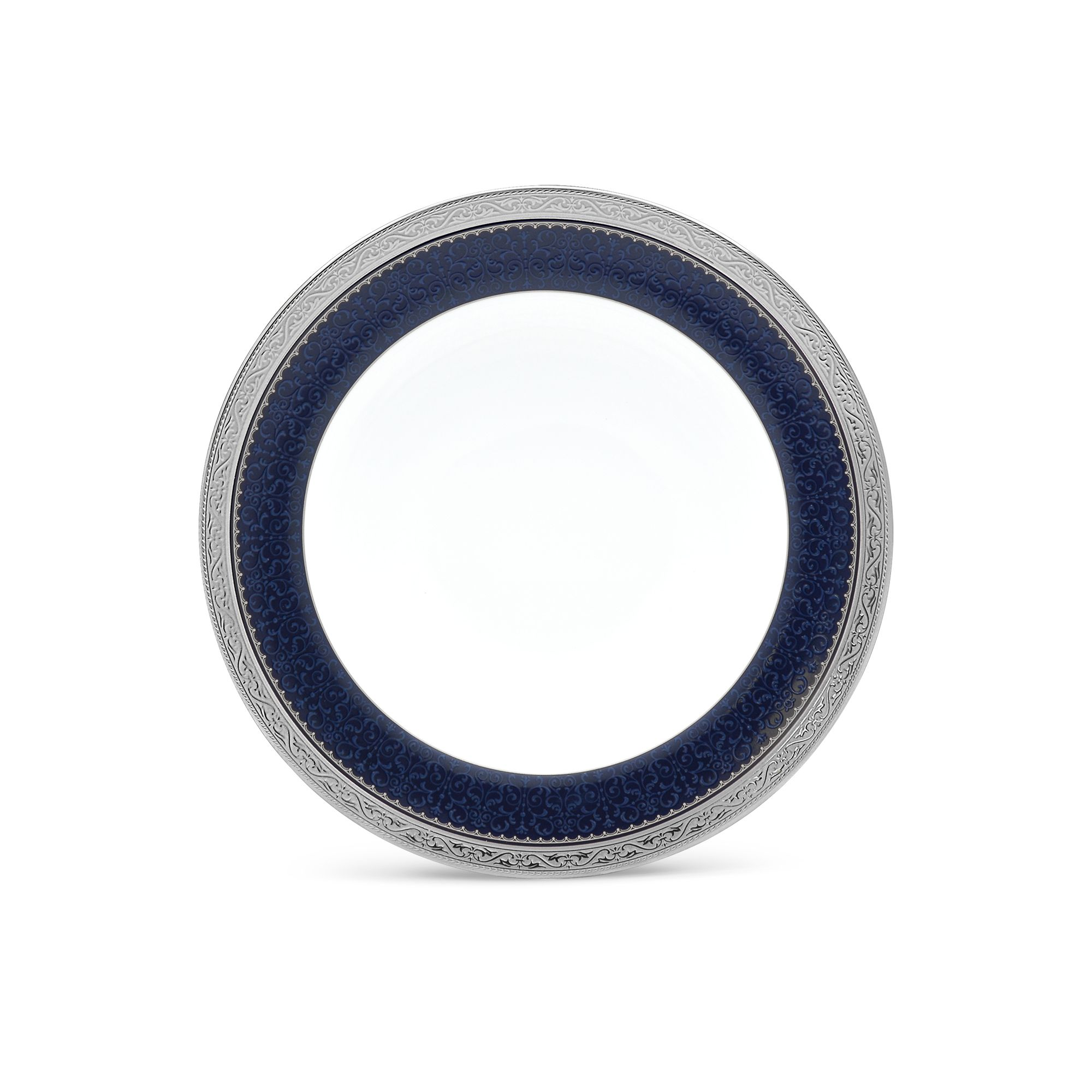  Đĩa tròn cỡ vừa đường kính 21,2cm sứ xương | Odessa Cobalt Platinum 4922L - 97211 