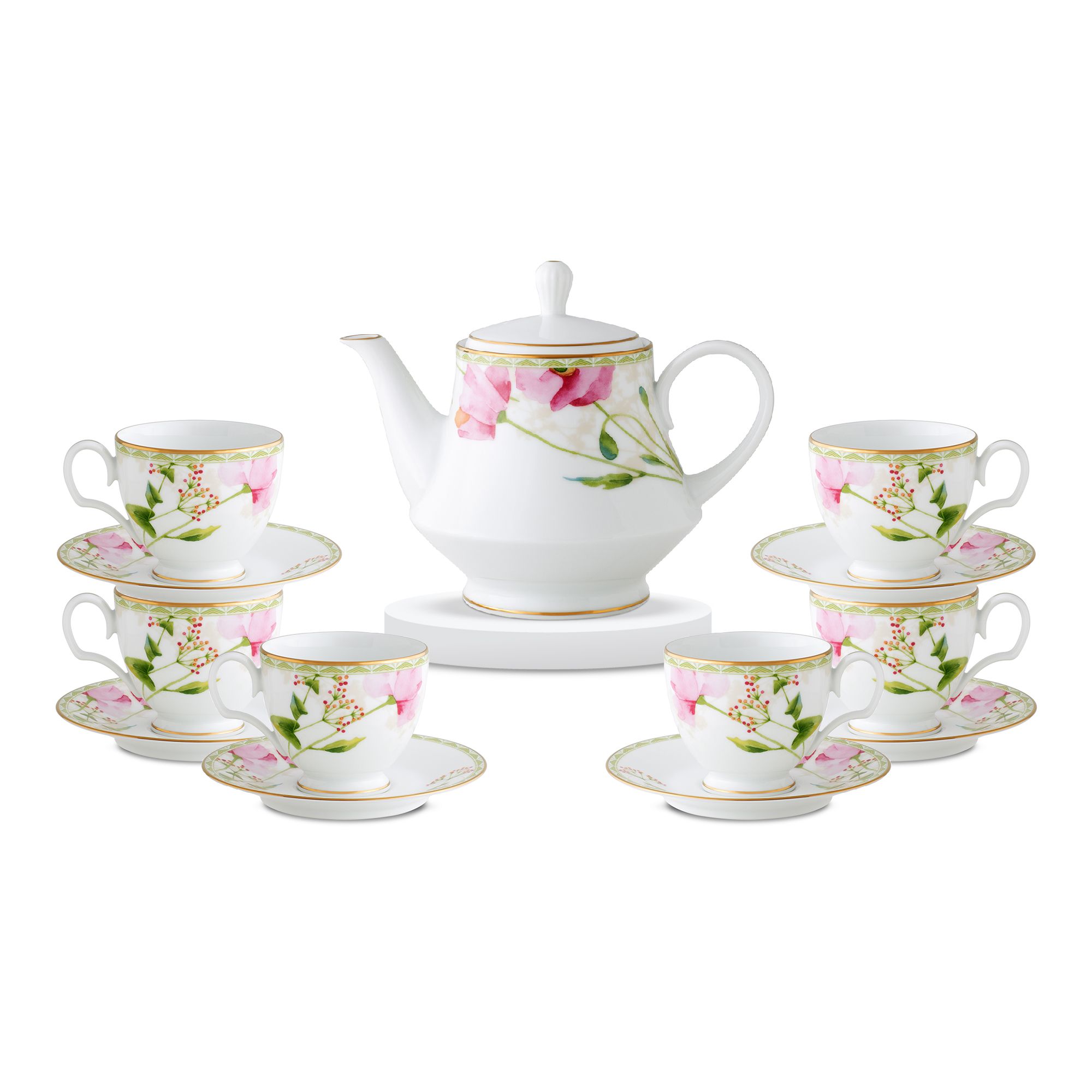  Bộ bàn trà/coffee 13 món | Poppy Place 1737L - T014A 