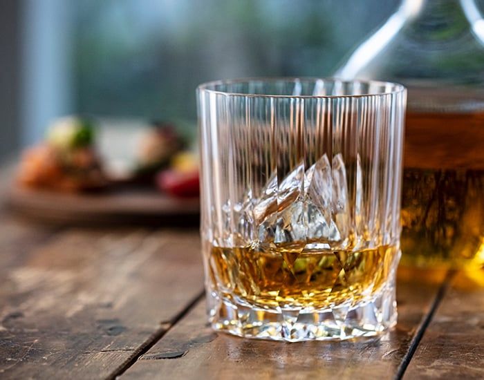  Ly pha lê rock glass Nhật Bản Hakuro dung tích 370ml | Kagami Crystal T429 - 2994 