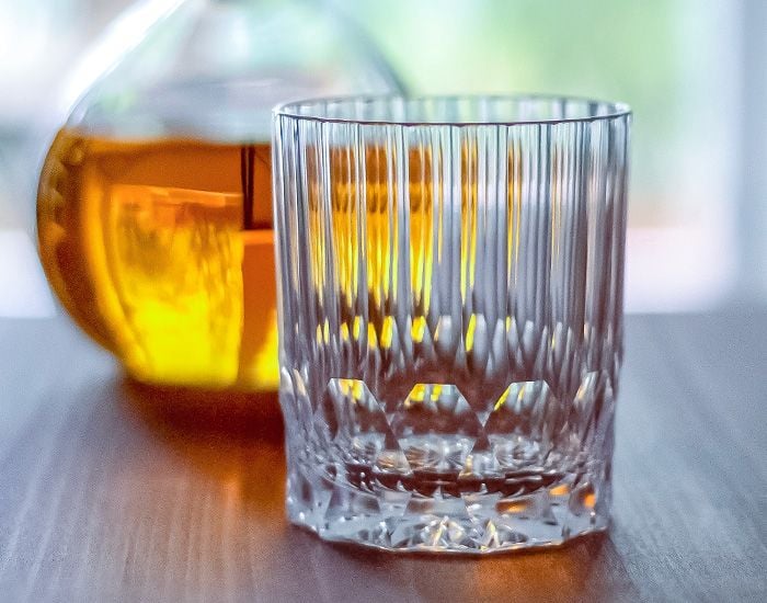  Ly pha lê rock glass Nhật Bản Hakuro dung tích 370ml | Kagami Crystal T429 - 2994 