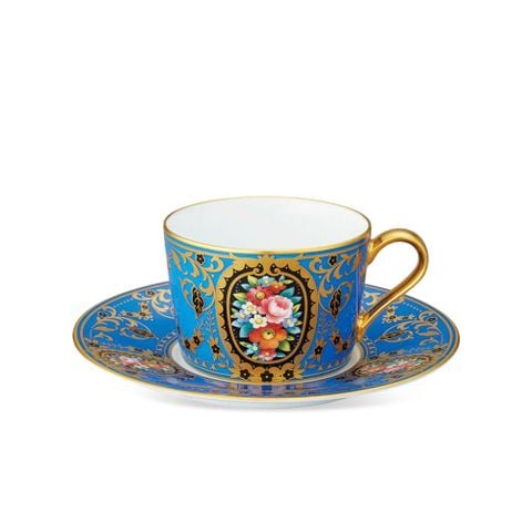  Chén trà (tách cà phê) dung tích 210ml kèm đĩa lót sứ trắng cao cấp | The Homage Collection H-765J - T2401 