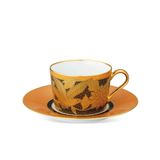 Chén trà (tách trà) kèm đĩa lót dung tích 210ml sứ trắng cao cấp | The Homage Collection H-766J-T2401 