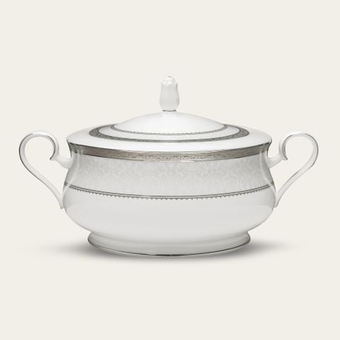  Âu cơm (thố cơm) có nắp dung tích 2.400ml sứ xương | Odessa Platinum 4875L - 97229 