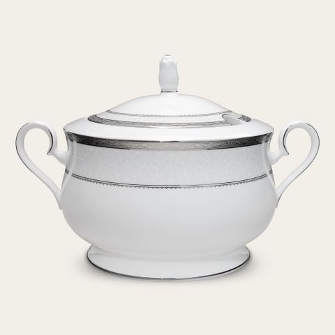  Âu cơm (thố cơm) có nắp dung tích 4.200ml sứ xương | Odessa Platinum 4875L - 97256 