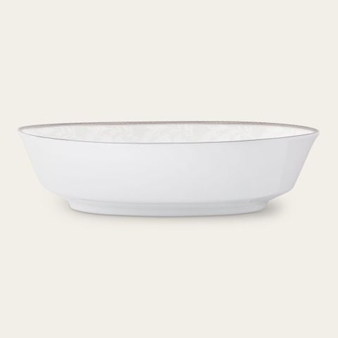  Tô canh Oval chiều dài 24,8cm dung tích 1.100ml sứ trắng | Flanders Platinum 1715L - 91938 