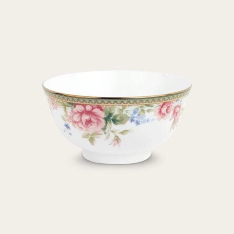  Bát mỳ (tô mỳ) đường kính 16,2cm dung tích 850ml sứ trắng | Rosa Basket 1736L - 91895 
