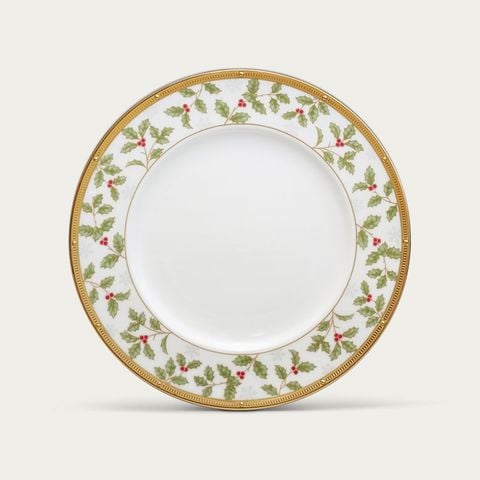  Đĩa tròn cỡ vừa (loại đặc biệt Holiday) đường kính 23,4cm sứ xương | Rochelle Gold 4796-2L - 97216 