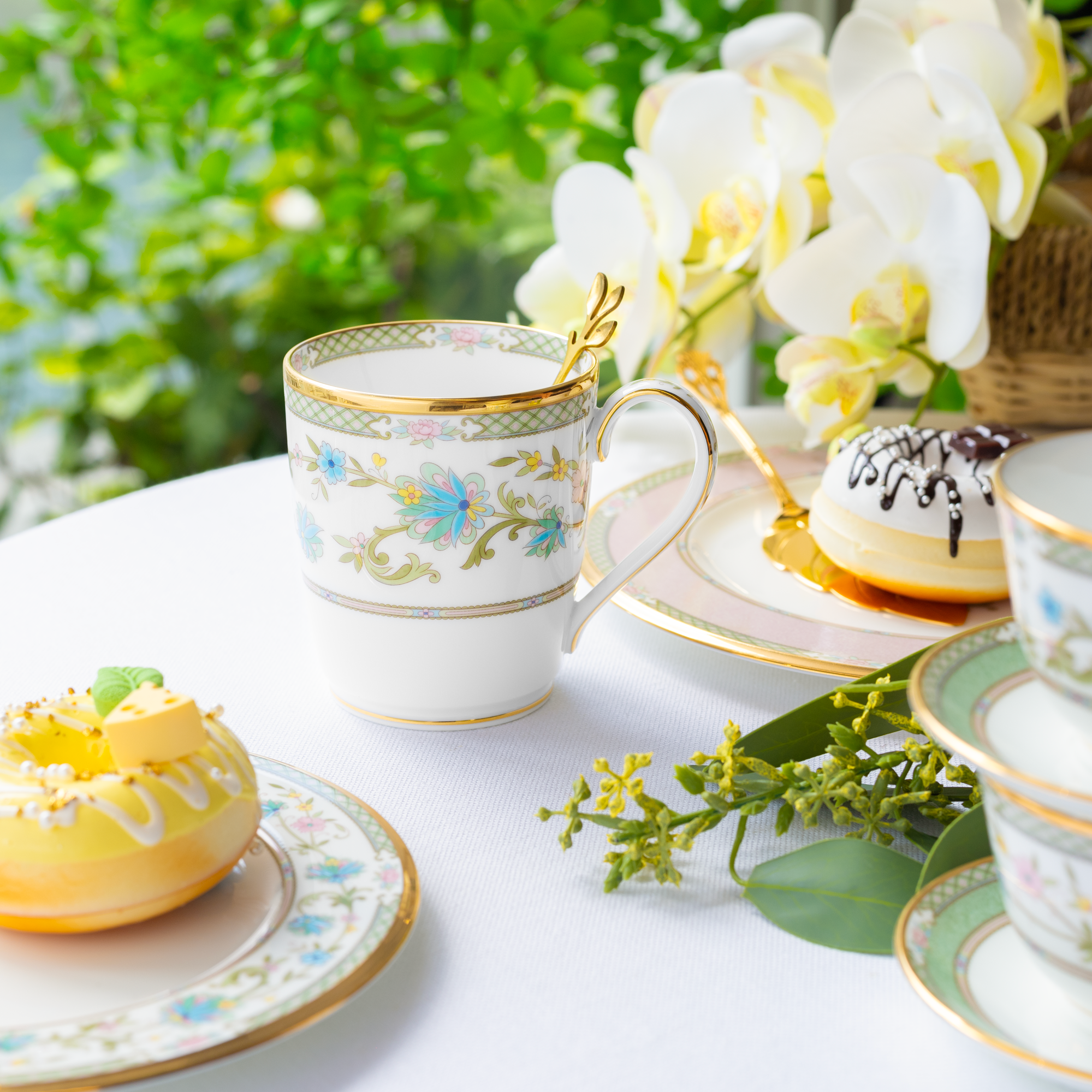  Cốc (ly) uống nước, cà phê dung tích 285ml sứ xương Nhật Bản | Yoshino 9983J - T59880 