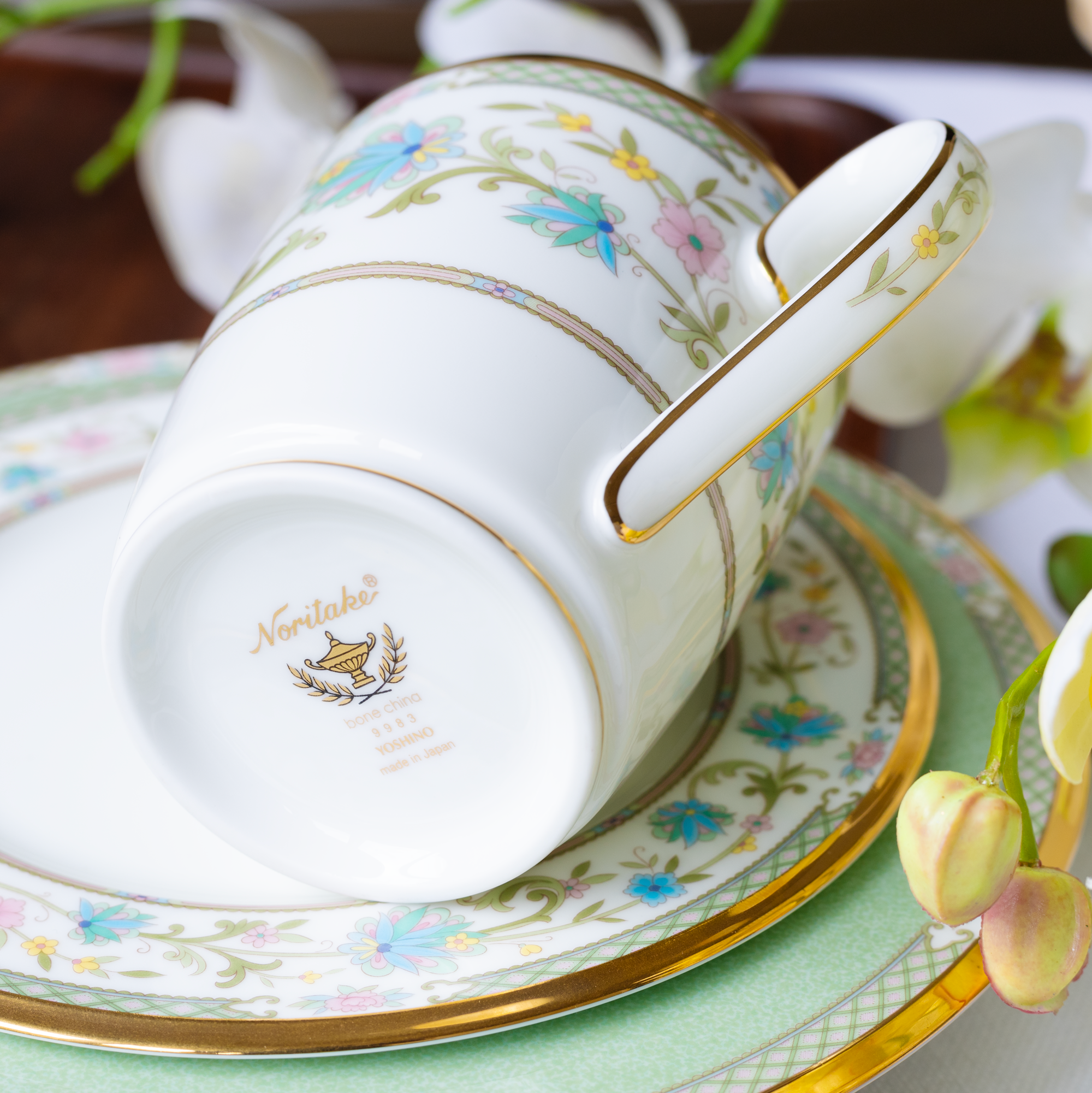  Cốc (ly) uống nước, cà phê dung tích 285ml sứ xương Nhật Bản | Yoshino 9983J - T59880 