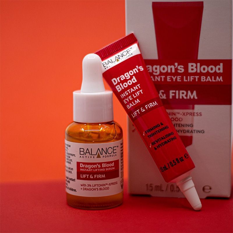  Serum nâng cơ mặt từ máu rồng Balance Active Skincare Dragon’s Blood Instant Lifting 30ml (UK - Anh Quốc) 