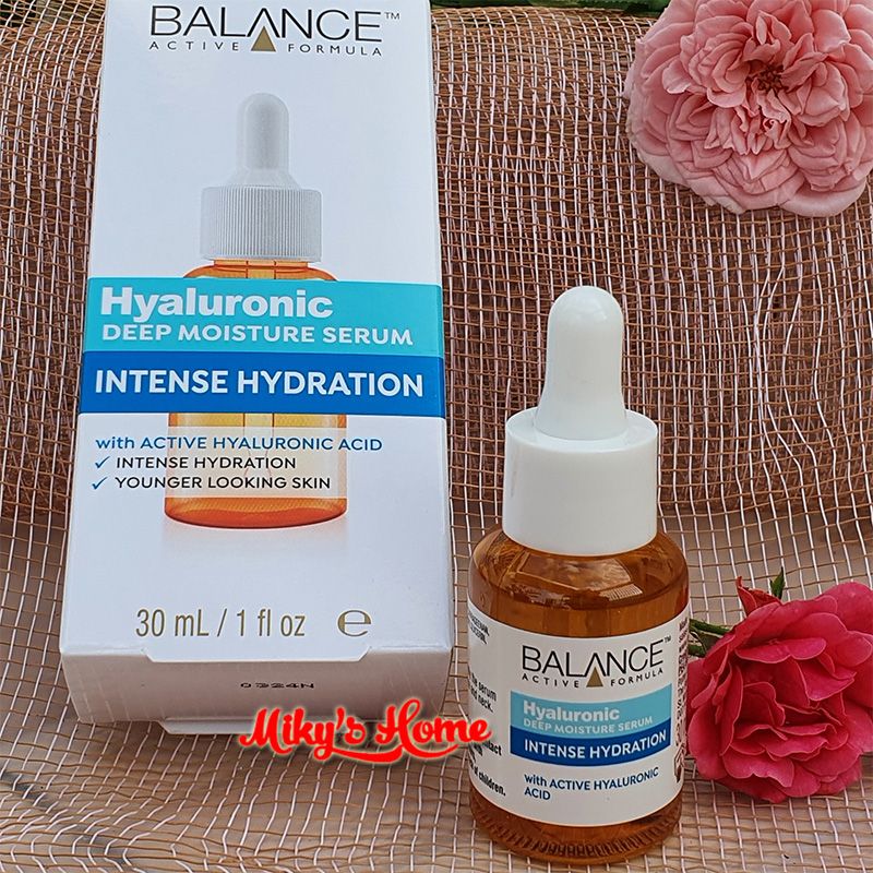  Serum cấp nước dưỡng ẩm sâu Balance Active Skincare Hyaluronic Deep Moisture 30ml (UK - Anh Quốc) 