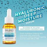  Serum cấp nước dưỡng ẩm sâu Balance Active Skincare Hyaluronic Deep Moisture 30ml (UK - Anh Quốc) 