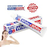  Kem đánh răng LION White&White 150g - Nhật 