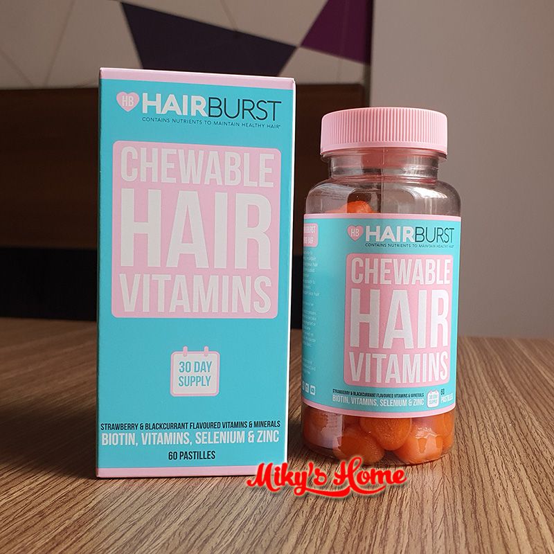 Kẹo dẻo vitamin nuôi dưỡng tóc HairBurst Chewable 60 viên - UK – Miky's Home Kẹo dẻo vitamin nuôi dưỡng tóc HairBurst Chewable 60 viên - UK – Miky's Home