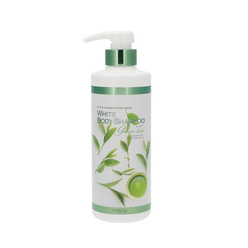  Sữa tắm trắng da trà xanh Manis White Body Shampoo Green Tea 450ml (Nhật) 