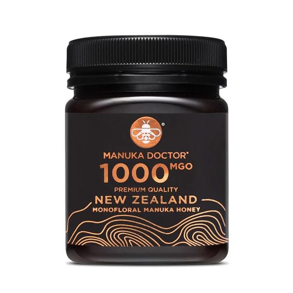  Mật ong Manuka Doctor Honey Monofloral 1000 MGO 250g (UK - Anh Quốc) 