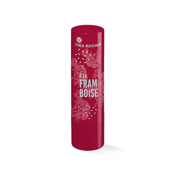  Son dưỡng Yves Rocher hương Mâm xôi đỏ Raspberry (Framboise) Tinted Lip Balm 4.8g (Pháp) 