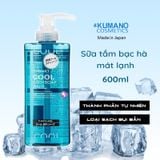  Sữa tắm bạc hà mát lạnh Pharmaact Cool Body Soap 600ml (Nhật) 