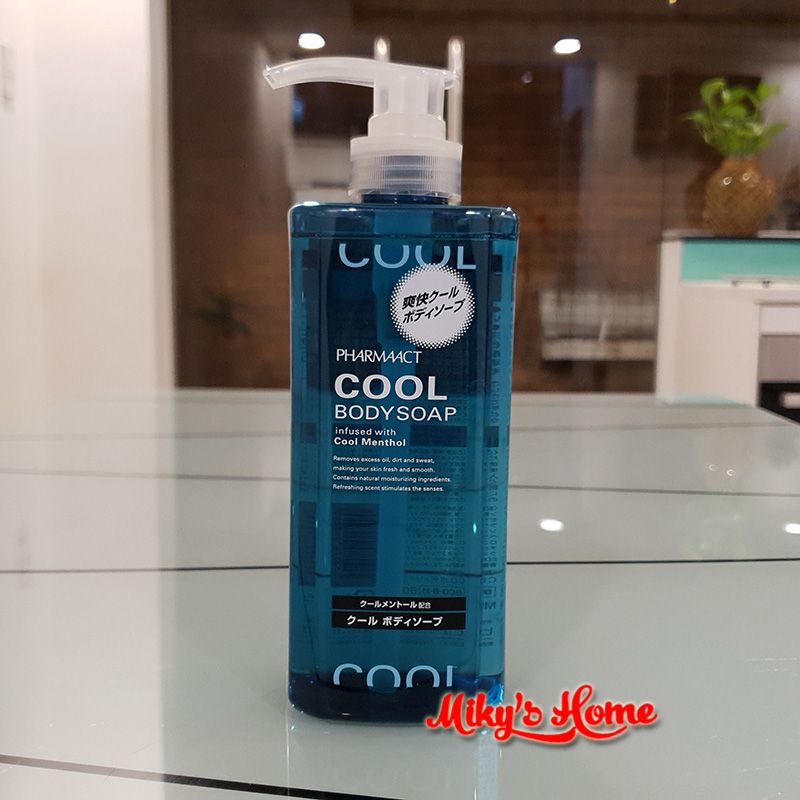  Sữa tắm bạc hà mát lạnh Pharmaact Cool Body Soap 600ml (Nhật) 