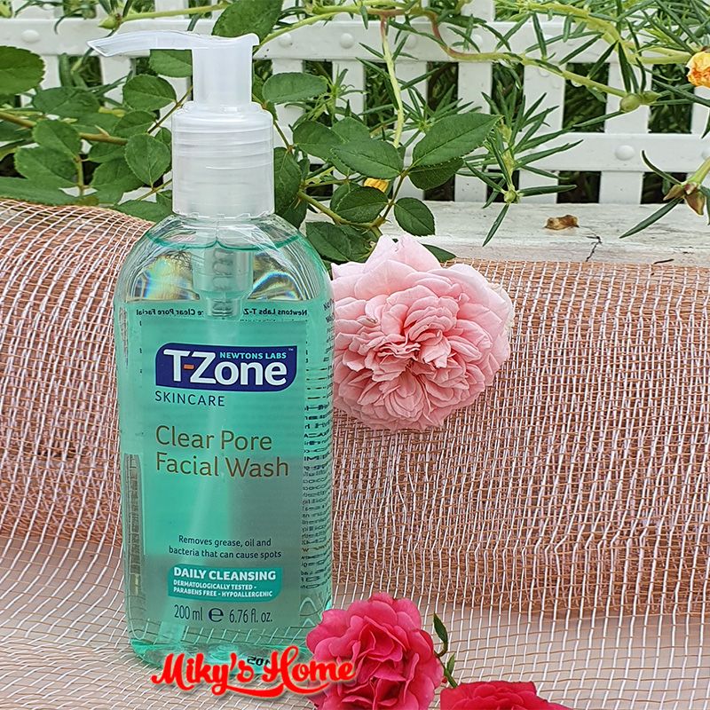  Gel rửa mặt sạch sâu thông thoáng lỗ chân lông Newtons Labs T-Zone Clear Pore Facial Wash 200ml (UK - Anh Quốc) 