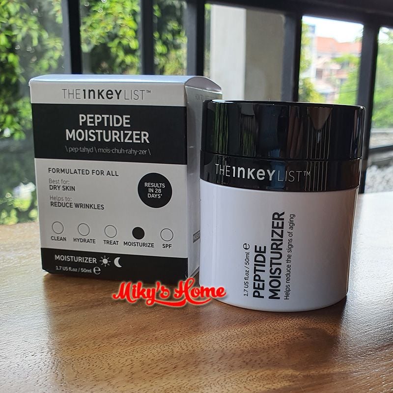  Kem dưỡng ẩm da, chống lão hóa Peptide Moisturizer Cream 50ml - The Inkey List (UK - Anh Quốc) 