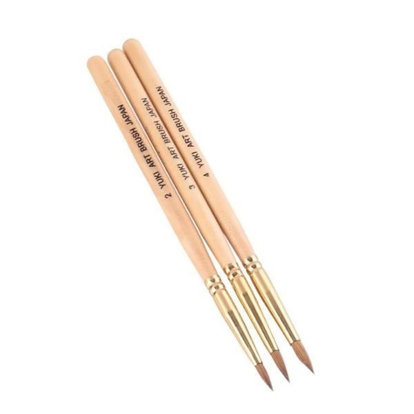 NAIL_Cọ Yuki Tím Số 4