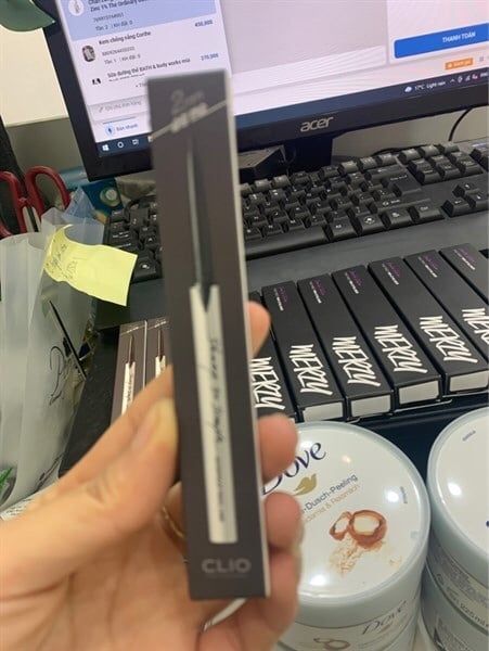 KẺ MẮT CLIO SHARP, SO SIMPLE WATERPROOF PENCIL LINER #01 BLACK