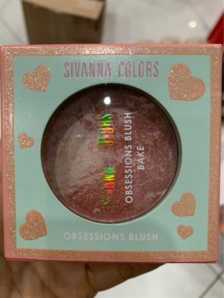 SIVANNA_Phấn Má Hồng Pink Piggy HF608 #03