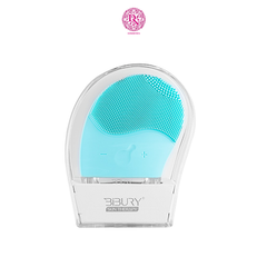 Bibury_Máy Rửa Mặt Facial Cleansing & Light Therapy Brush Xanh Lá